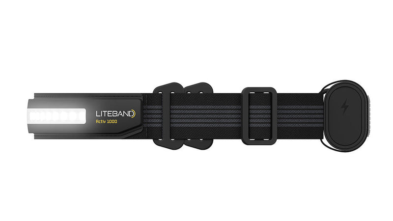 Load image into Gallery viewer, ACTIV 1000 Lumen LED Wide Beam Rechargeable Headlamp
