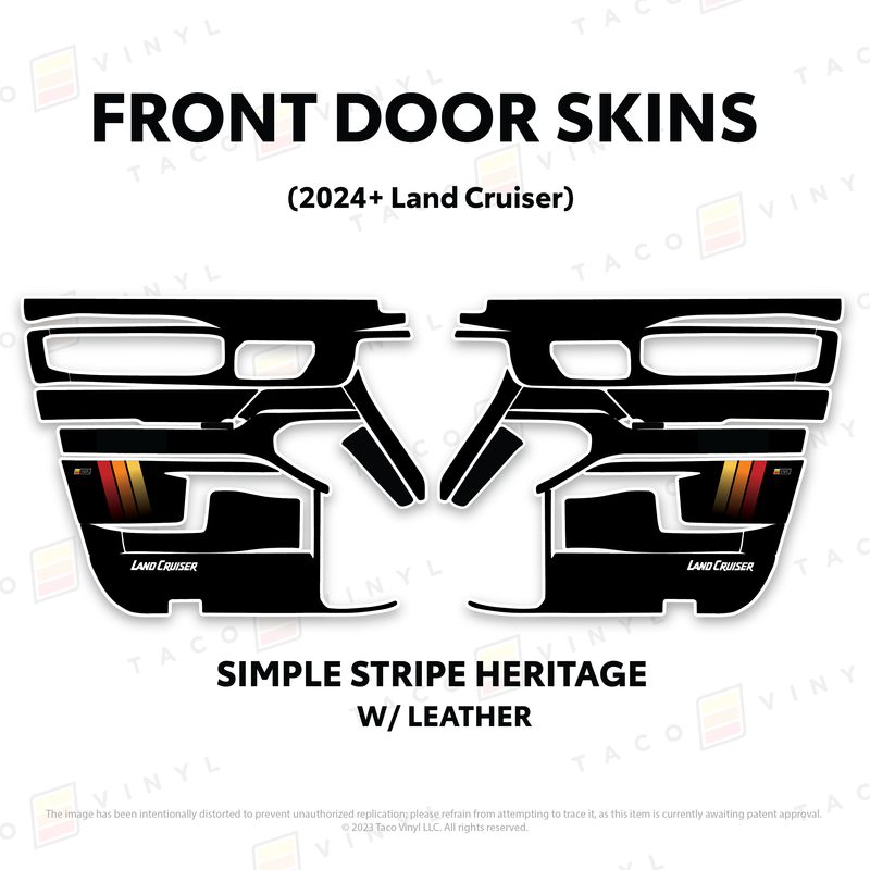 Load image into Gallery viewer, 2024+ Land Cruiser 250 Door Skins
