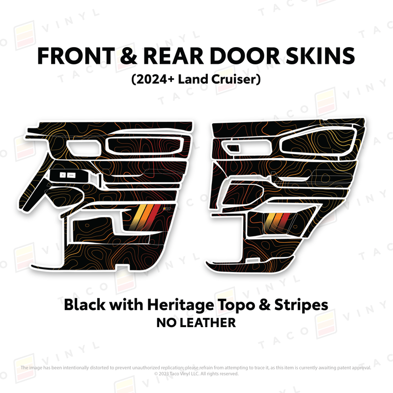 Load image into Gallery viewer, 2024+ Land Cruiser 250 Door Skins

