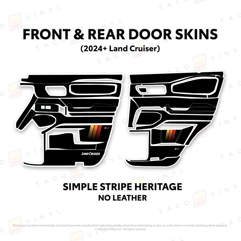 Load image into Gallery viewer, 2024+ Land Cruiser 250 Door Skins
