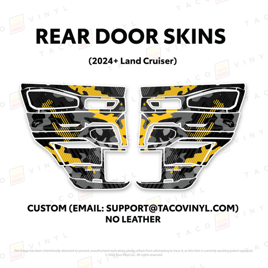 2024+ Land Cruiser 250 Door Skins