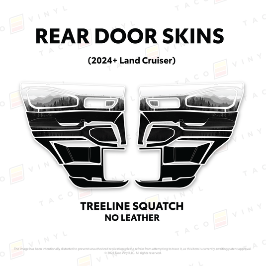2024+ Land Cruiser 250 Door Skins