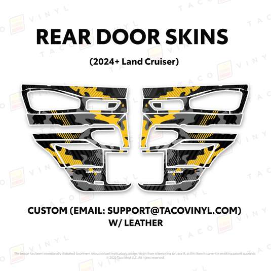 2024+ Land Cruiser 250 Door Skins