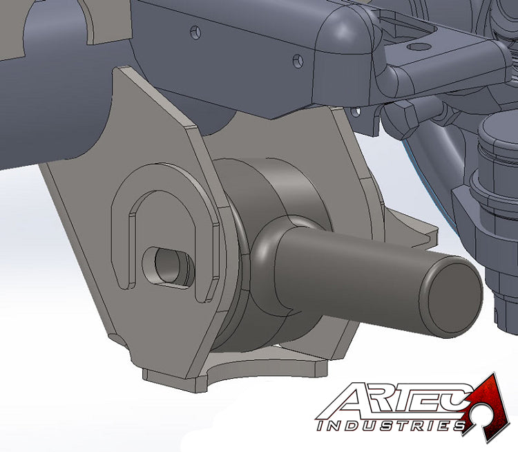 Load image into Gallery viewer, TJ 30-44 HD Lower Control Arm Brackets (pair)
