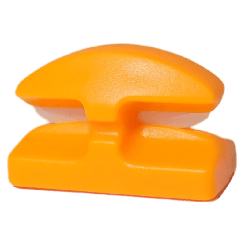 Load image into Gallery viewer, Line Cutterz Ceramic Blade Peel &amp; Stick Flat Mount - Blaze Orange
