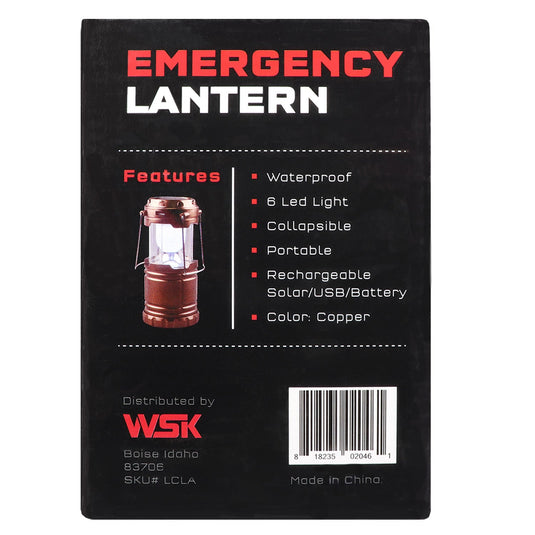 Collapsible Solar Lantern