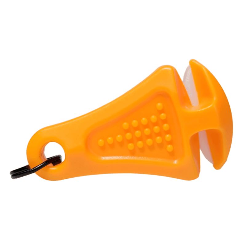 Load image into Gallery viewer, Line Cutterz Ceramic Blade Zipper Pull - Blaze Orange
