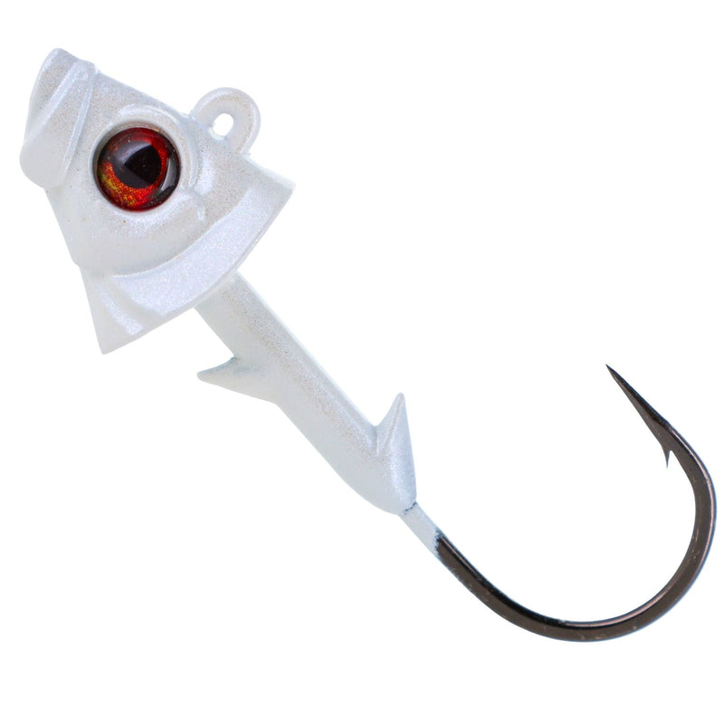 Load image into Gallery viewer, Reaction Tackle Lead Fish Head Jigs - 5-PACK
