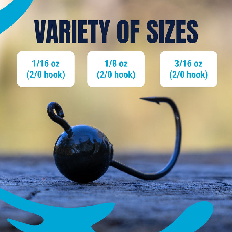 Load image into Gallery viewer, Reaction Tackle Lead Wacky Jigs- 10-PACK- Ultra Sharp
