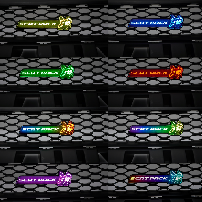 Load image into Gallery viewer, LED Badges: Multicolor (Mopar vehicles)
