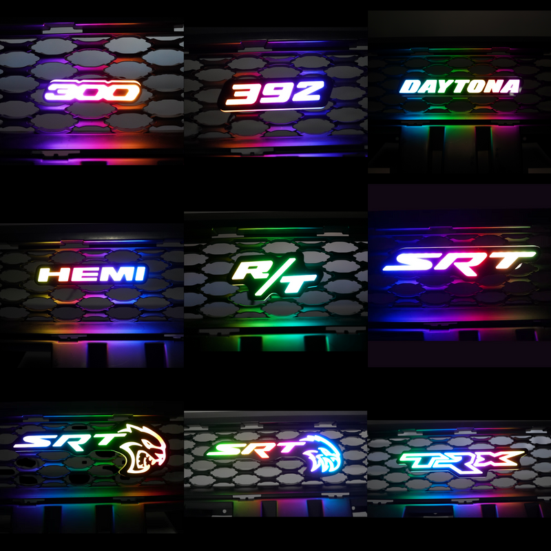 Load image into Gallery viewer, LED Badges: Multicolor (Mopar vehicles)
