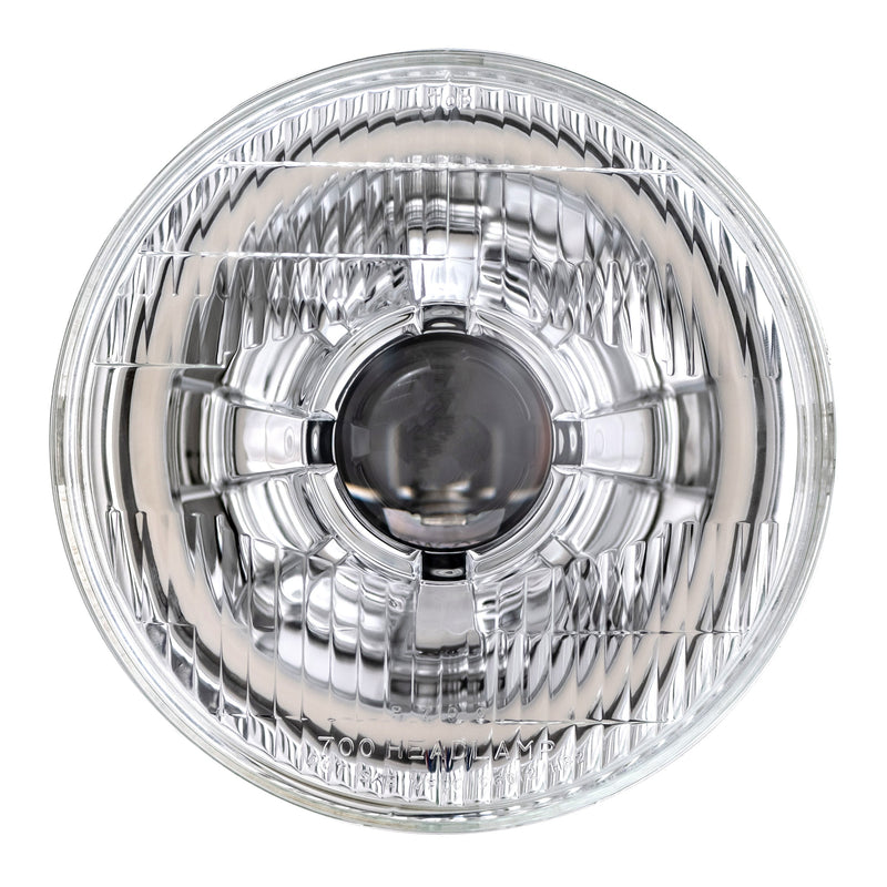 Load image into Gallery viewer, Chrome LED Seven with HDR Switchback Halo with Original Glass
