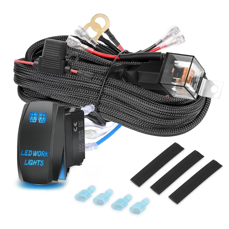 Load image into Gallery viewer, Light Bar 14' Wiring Harness
