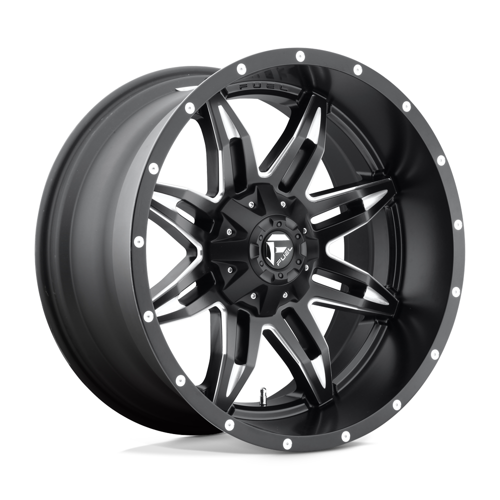 Fuel 1 Pc Matte Black Milled