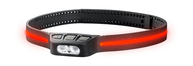 Load image into Gallery viewer, COAST LHS500R Rechargeable Headlamp with Lighted Strap 31036
