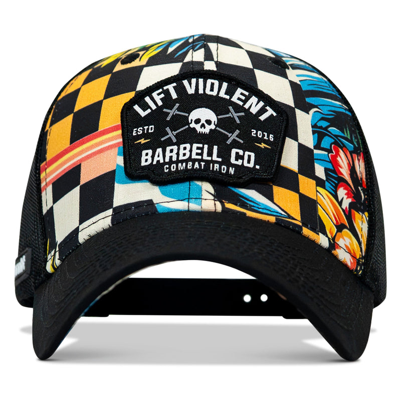 Load image into Gallery viewer, Lift Violent Barbell Co Patch Original Ripstop Snapback Hat
