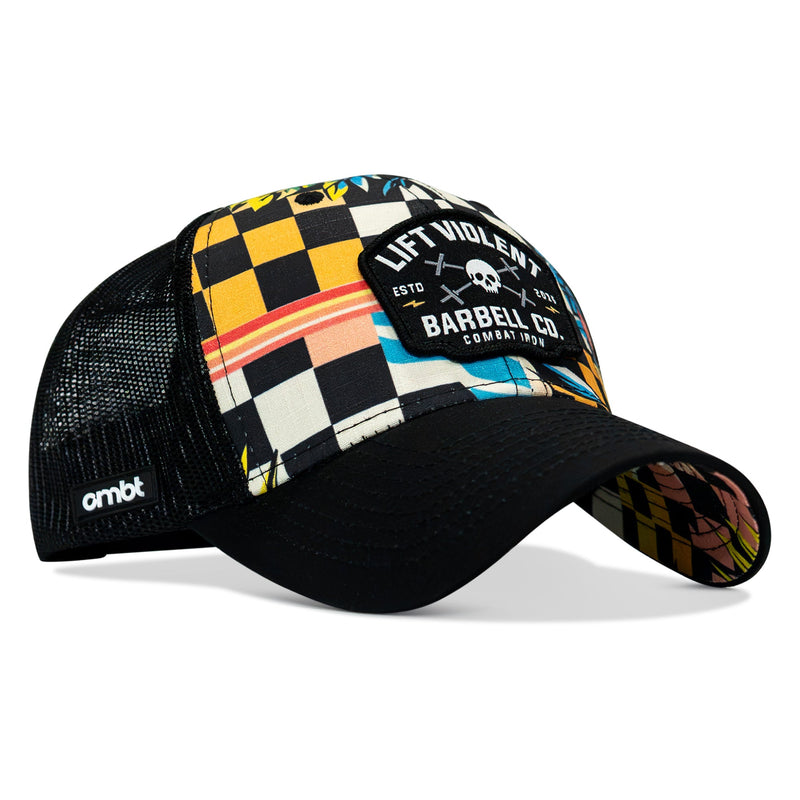 Load image into Gallery viewer, Lift Violent Barbell Co Patch Original Ripstop Snapback Hat
