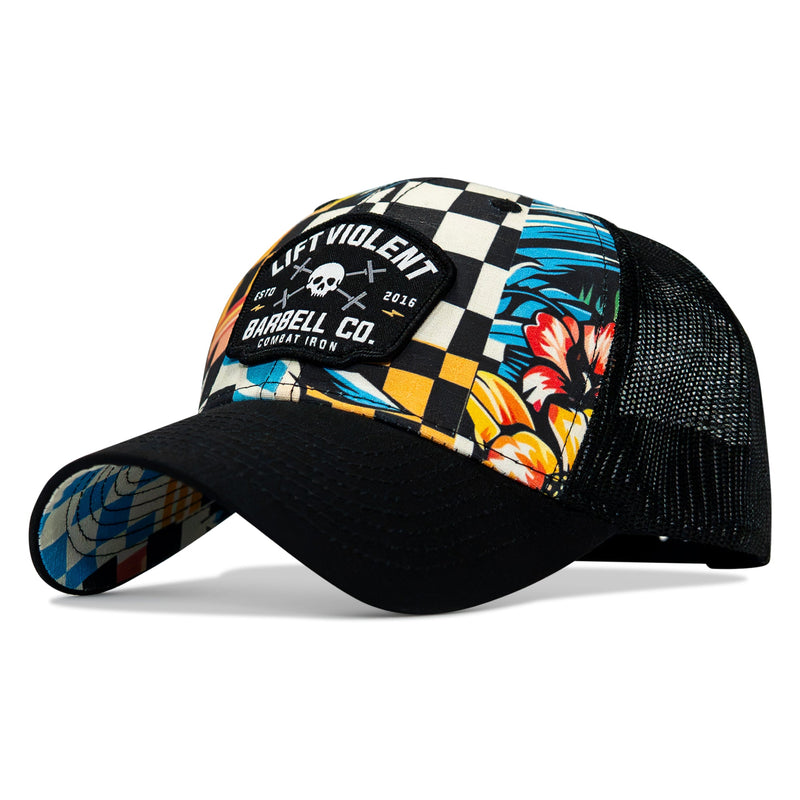 Load image into Gallery viewer, Lift Violent Barbell Co Patch Original Ripstop Snapback Hat
