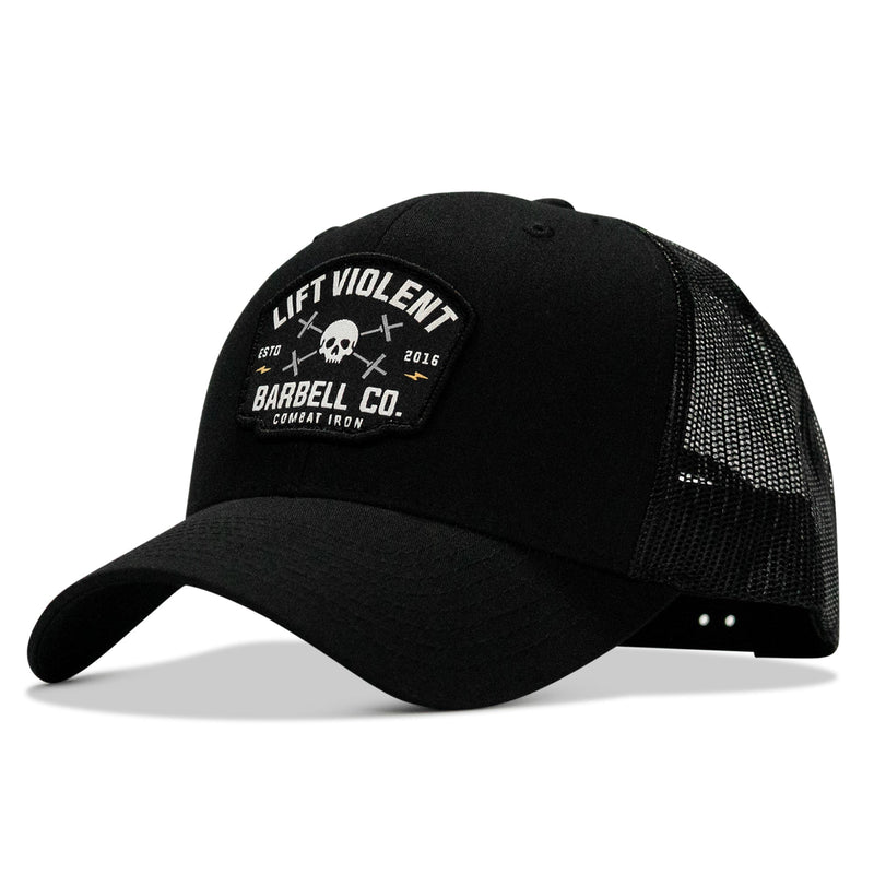 Load image into Gallery viewer, Lift Violent Barbell Co Patch Snapback Hat

