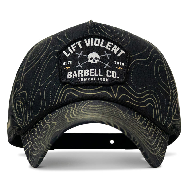 Load image into Gallery viewer, Lift Violent Barbell Co Patch Weekender Snapback

