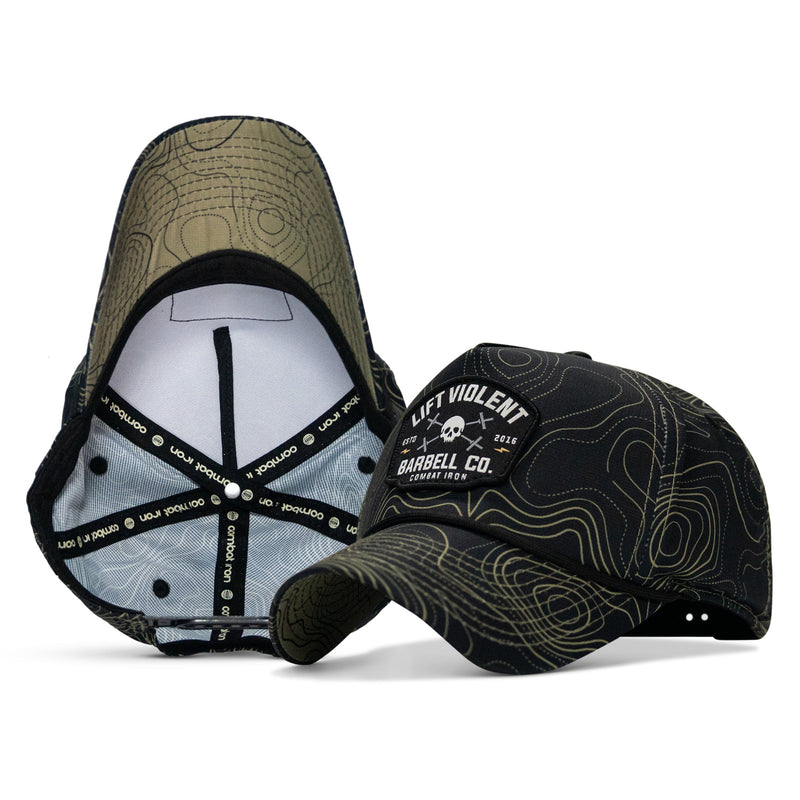 Load image into Gallery viewer, Lift Violent Barbell Co Patch Weekender Snapback
