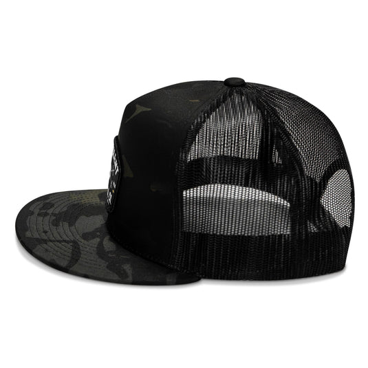 Lift Violent Barbell Co Patch Flatbill Snapback Hat