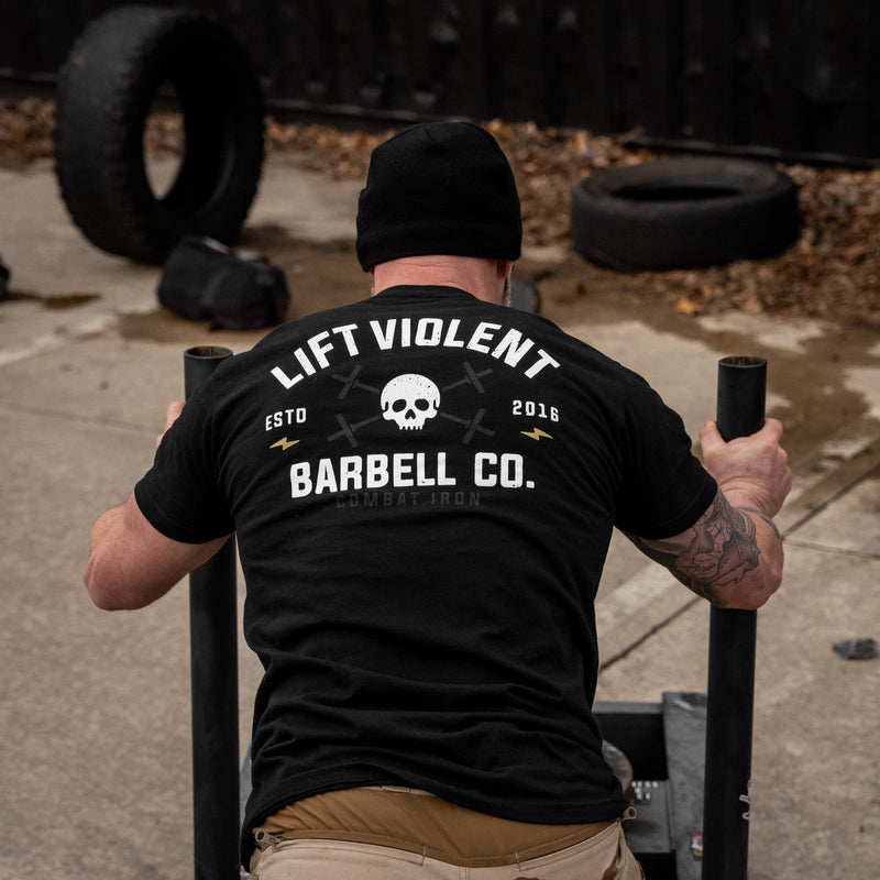 Load image into Gallery viewer, Lift Violent Barbell Co. Men's T-Shirt
