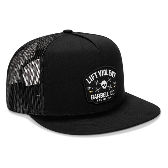 Lift Violent Barbell Co Patch Flatbill Snapback Hat