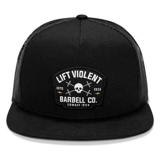 Lift Violent Barbell Co Patch Flatbill Snapback Hat
