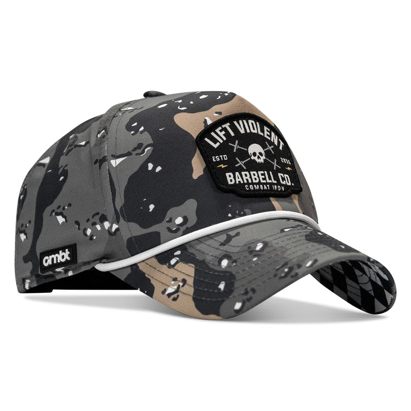 Load image into Gallery viewer, Lift Violent Barbell Co Patch Weekender Snapback
