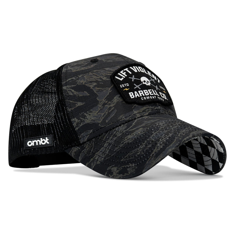 Load image into Gallery viewer, Lift Violent Barbell Co Patch Original Ripstop Snapback Hat
