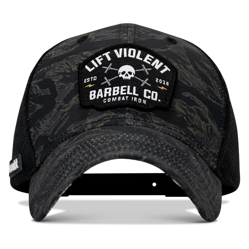 Load image into Gallery viewer, Lift Violent Barbell Co Patch Original Ripstop Snapback Hat
