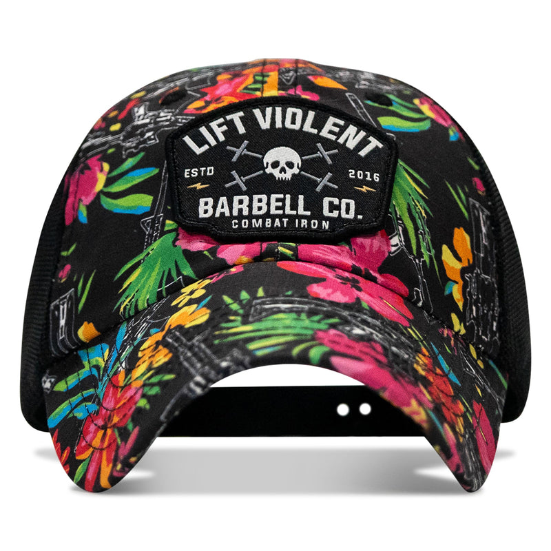 Load image into Gallery viewer, Lift Violent Barbell Co Patch. Tactical Ripstop Mesh Snapback Hat
