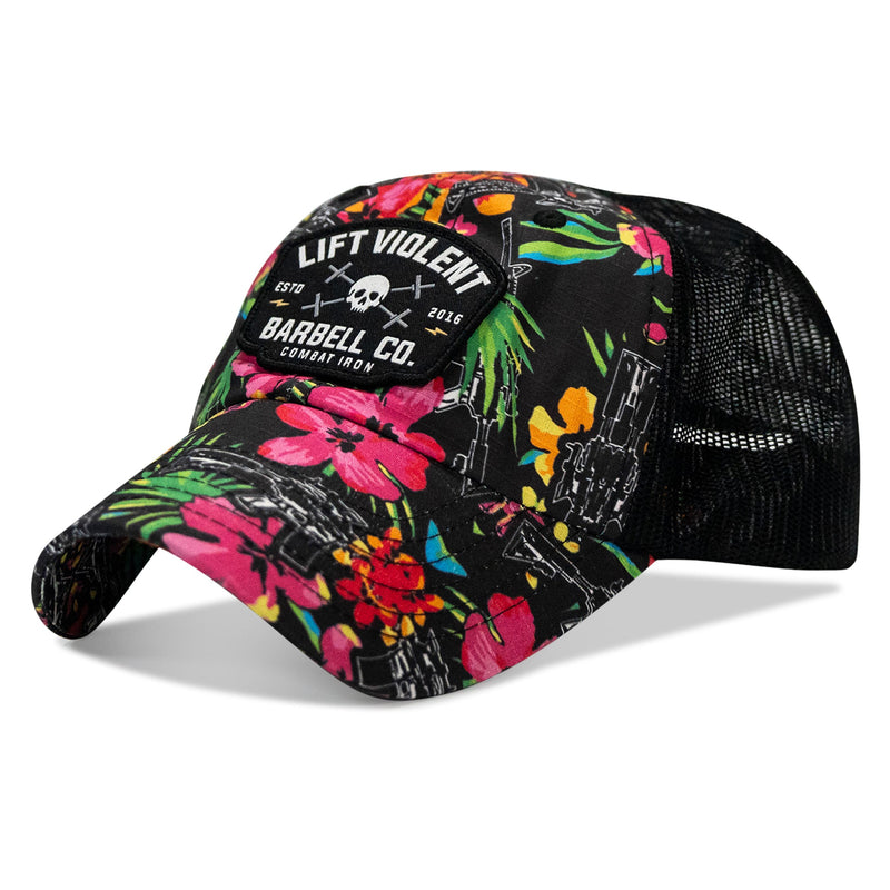 Load image into Gallery viewer, Lift Violent Barbell Co Patch. Tactical Ripstop Mesh Snapback Hat
