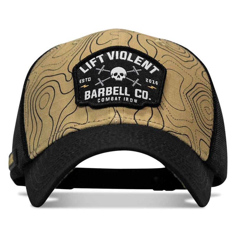 Load image into Gallery viewer, Lift Violent Barbell Co Patch Original Ripstop Snapback Hat
