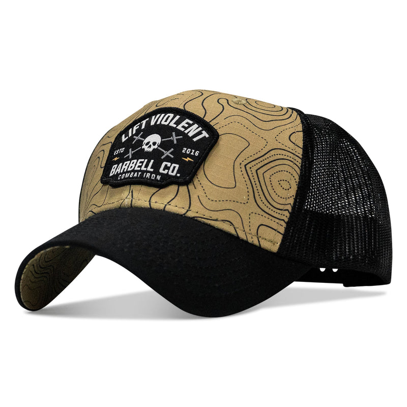 Load image into Gallery viewer, Lift Violent Barbell Co Patch Original Ripstop Snapback Hat
