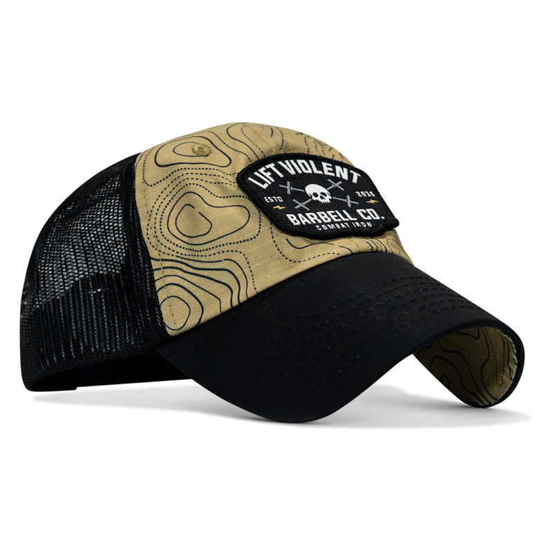 Load image into Gallery viewer, Lift Violent Barbell Co Patch. Tactical Ripstop Mesh Snapback Hat
