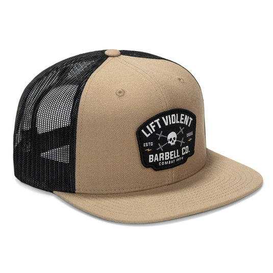 Lift Violent Barbell Co Patch Flatbill Snapback Hat