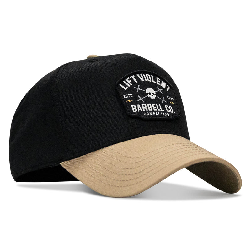 Load image into Gallery viewer, Lift Violent Barbell Co Patch Snapback Hat
