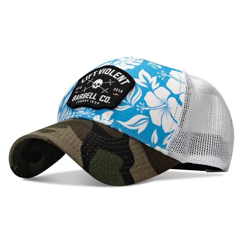 Load image into Gallery viewer, Lift Violent Barbell Co Patch Original Ripstop Snapback Hat
