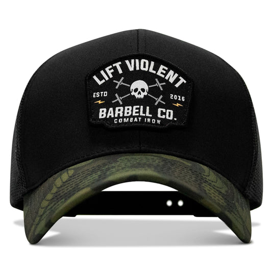 Lift Violent Barbell Co Patch Snapback Hat