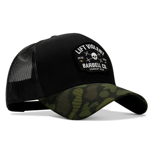 Lift Violent Barbell Co Patch Snapback Hat