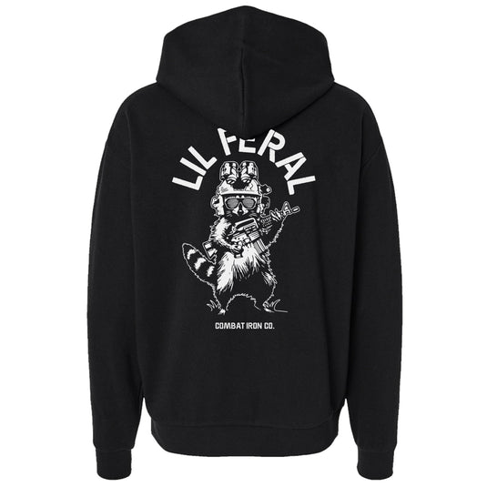 Lil Feral Raccoon Men's Hoodie