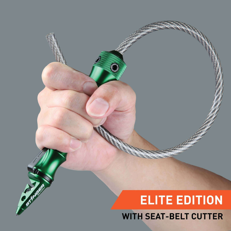 Load image into Gallery viewer, Stinger Whip Car Emergency Tool (Elite Edition, Green)
