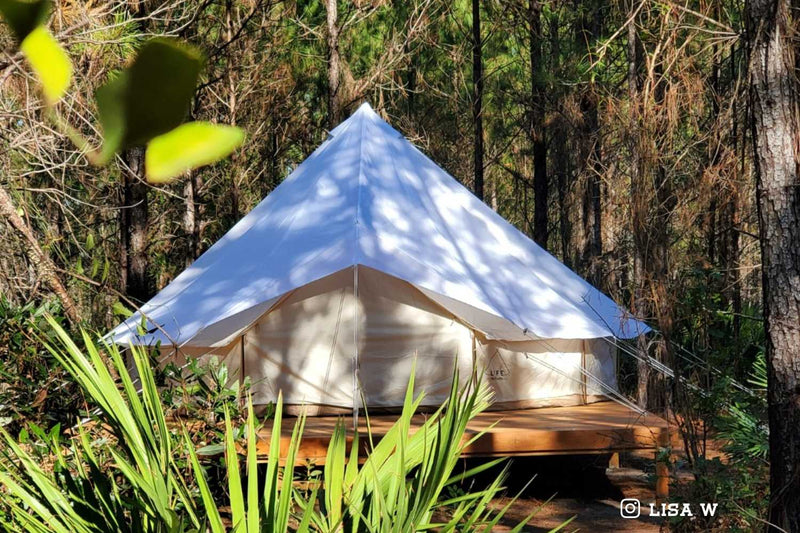 Load image into Gallery viewer, Double-Door Bell Tent Fly Cover Shield  | 5M (16 ft)
