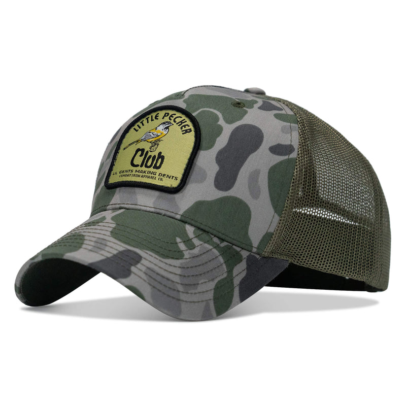Load image into Gallery viewer, Little Pecker Club Patch Snapback Hat
