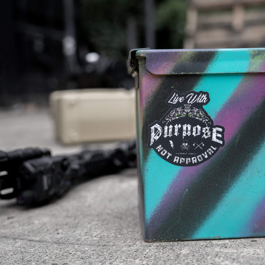 Live With Purpose, Not Approval Decal