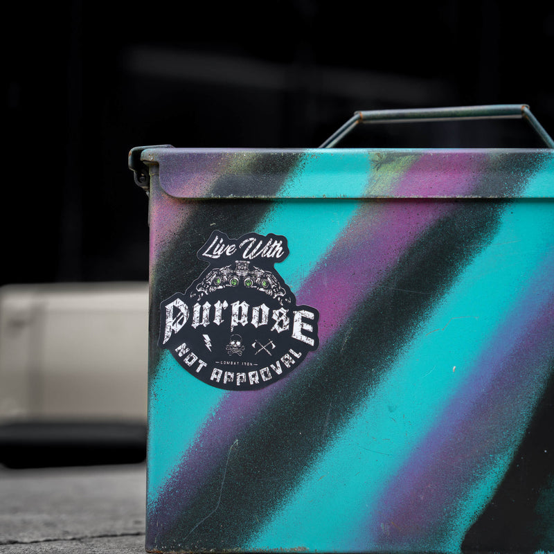 Load image into Gallery viewer, Live With Purpose, Not Approval Decal
