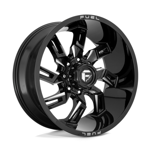 Fuel 1 Pc D747 Lockdown Gloss Black Milled