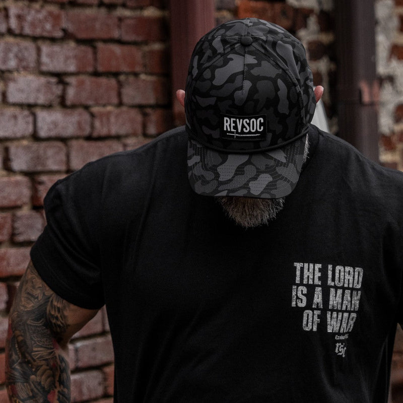 Load image into Gallery viewer, REVSOC Classic Patch 5 Pannel Snapback
